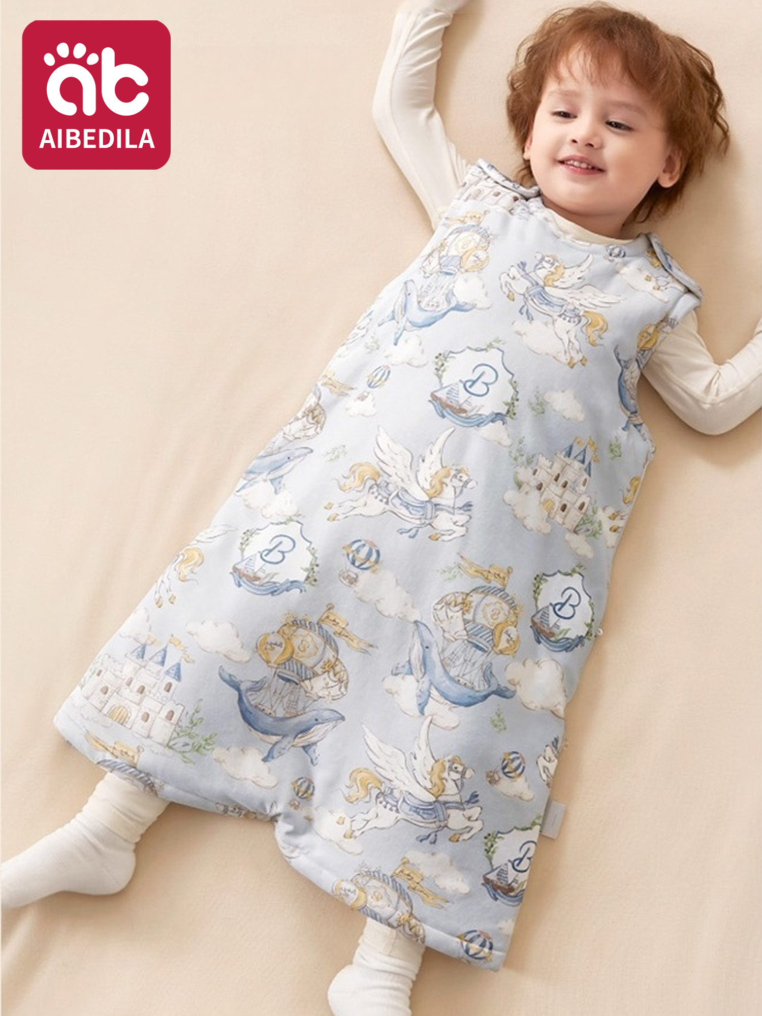 Baby Sleep Sack - AIBEDILA Śpiworek dla Niemowląt, Ciepły, Miękki,