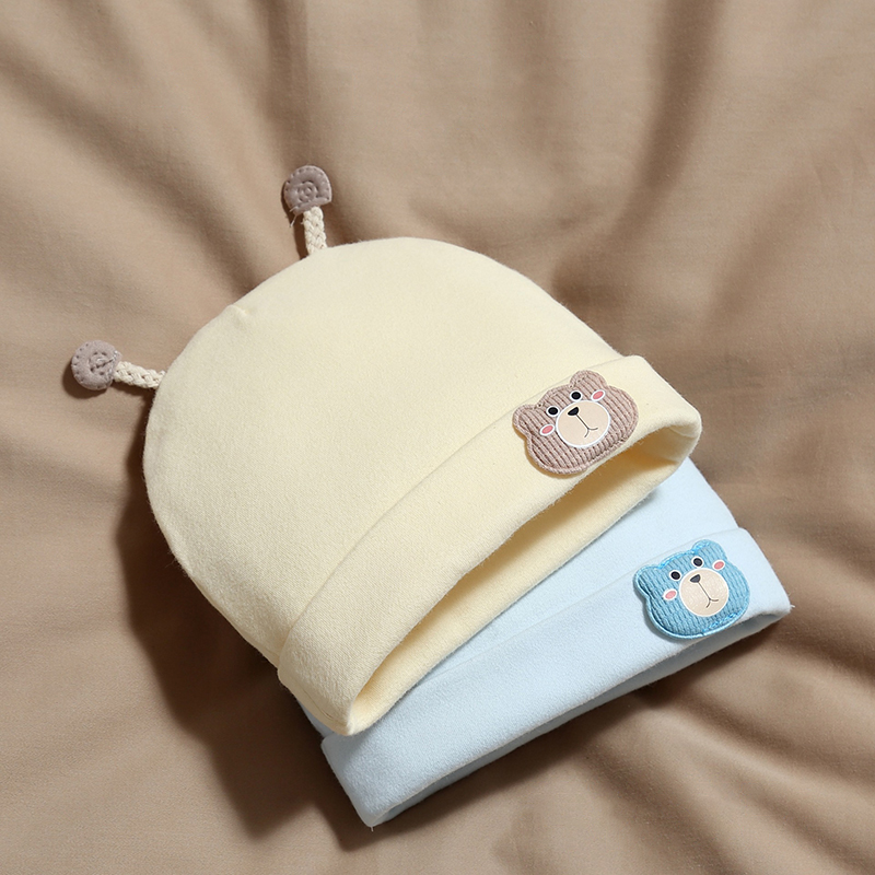 Infant Head Protector - 6-12 miesięcy czapki dziecięce Cute Cartoon