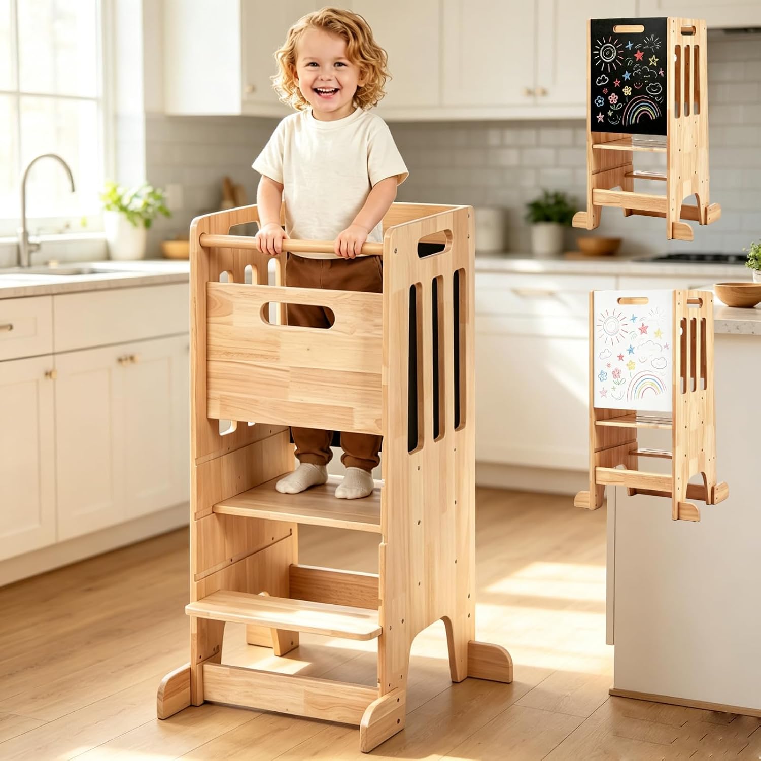 Toddler Learning Tower - Wieża do nauki stania dla maluchów,