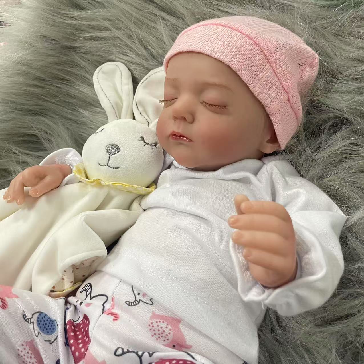 Baby Products Newborn - 20-calowa wykończona lalka Reborn Baby Alessia