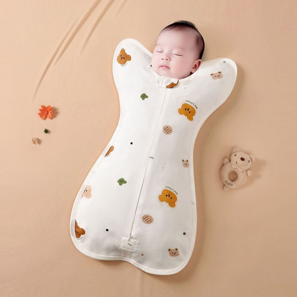 Baby Sleep Sack - Bawełniany otulacz dla niemowląt z zamkiem