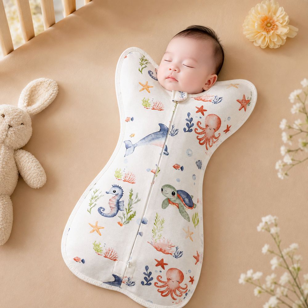 Bawełniany otulacz dla niemowl – Baby Sleep Sack recenzja i cena