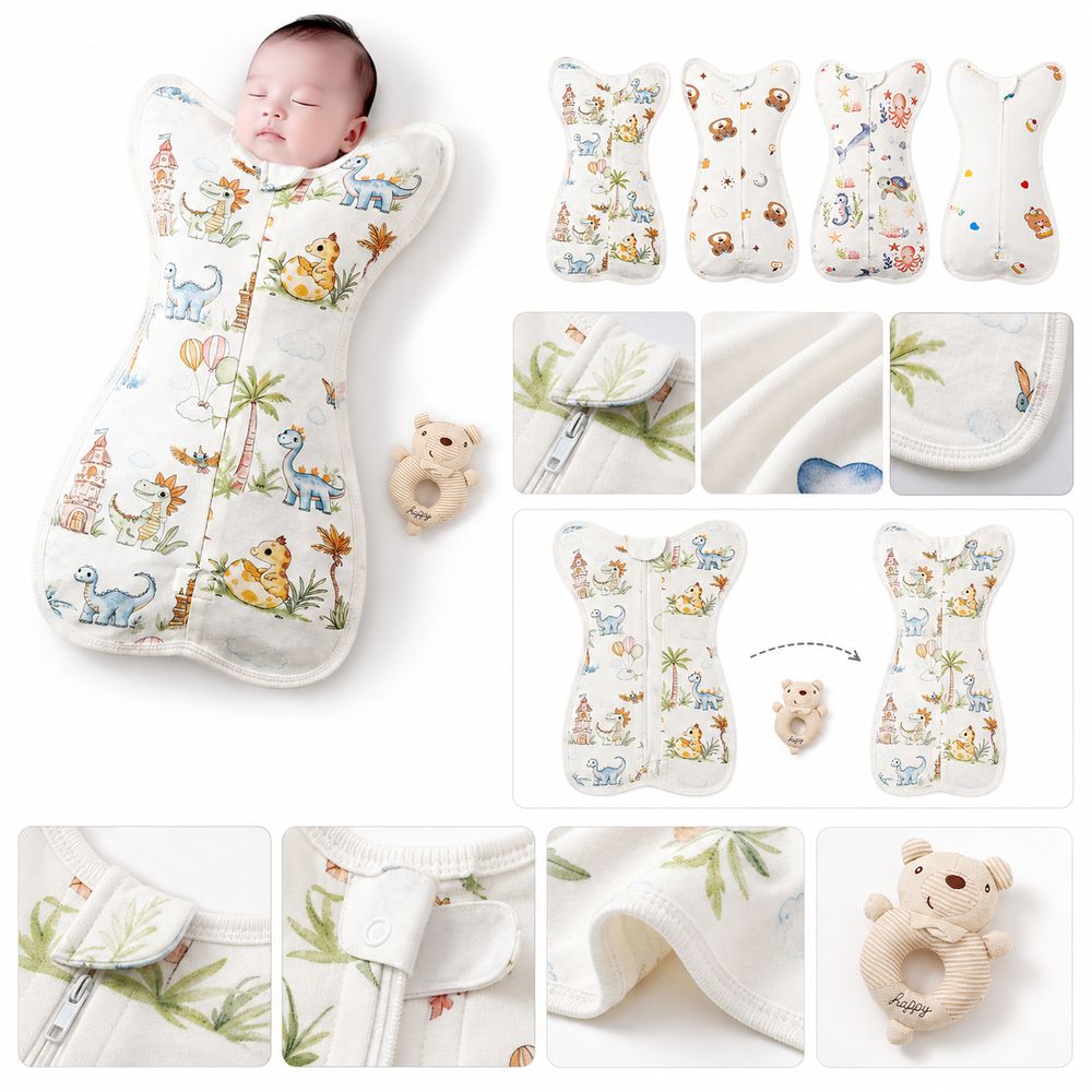 Bawełniany otulacz dla niemowl – Baby Sleep Sack recenzja i cena