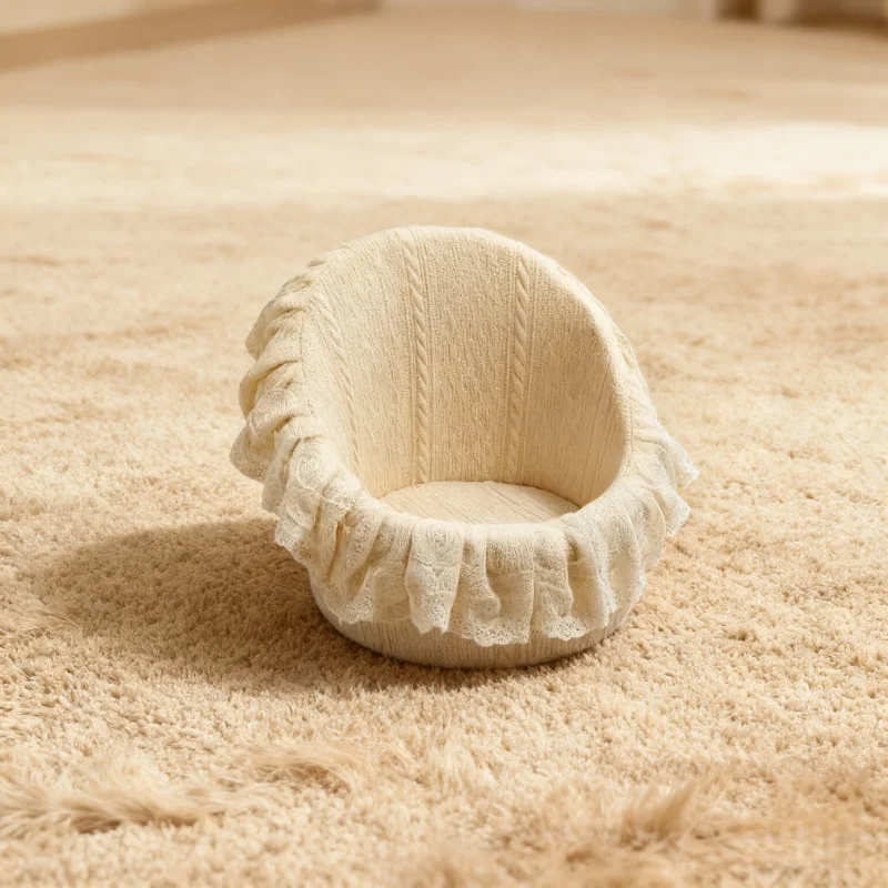 Pufa z pianki bawełnianej dla  – Baby Products Essentials recenzja i cena