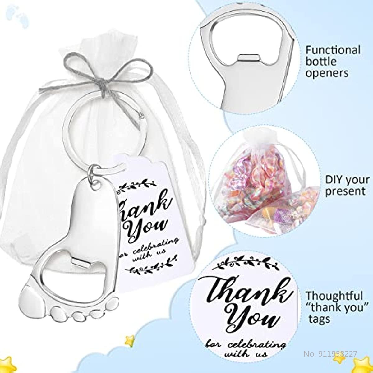 50 sztuk breloczków otwieraczy – Zwitsal Baby Products recenzja i cena