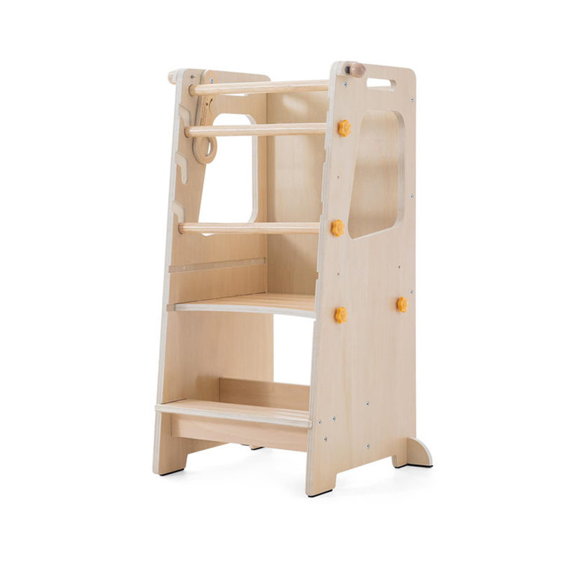 Drewniana składana wieża do na – Toddler Learning Tower recenzja i cena