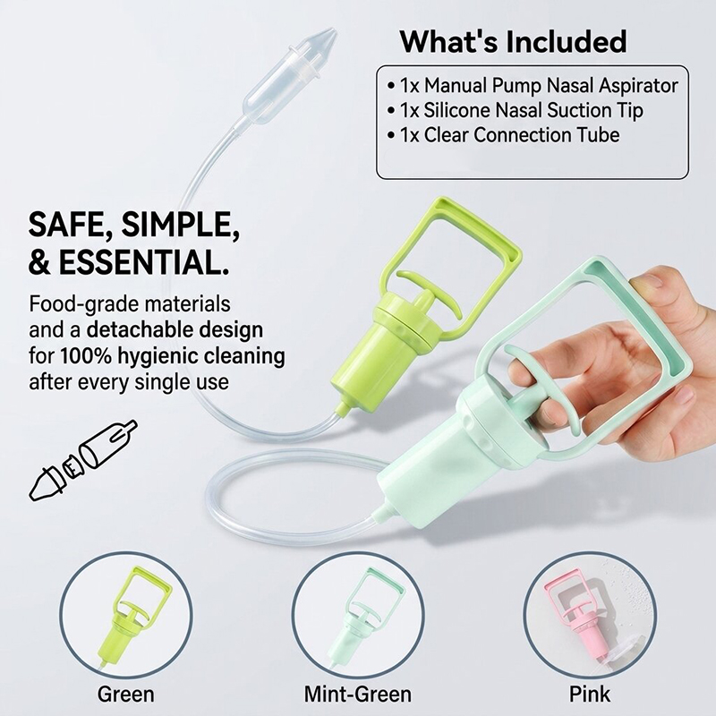 Mocna ręczna pompka do odsysan – Baby Nose Cleaner recenzja i cena