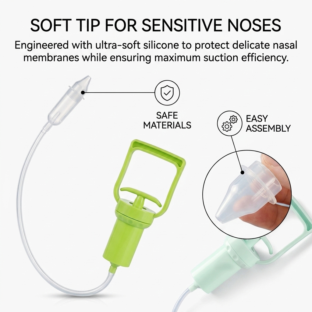 Mocna ręczna pompka do odsysan – Baby Nose Cleaner recenzja i cena