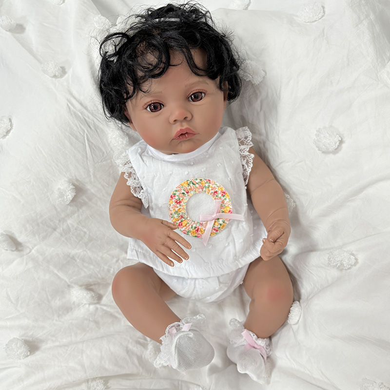 19-calowa Lalka Reborn Meadow  – Baby Products For Curly Hair recenzja i cena