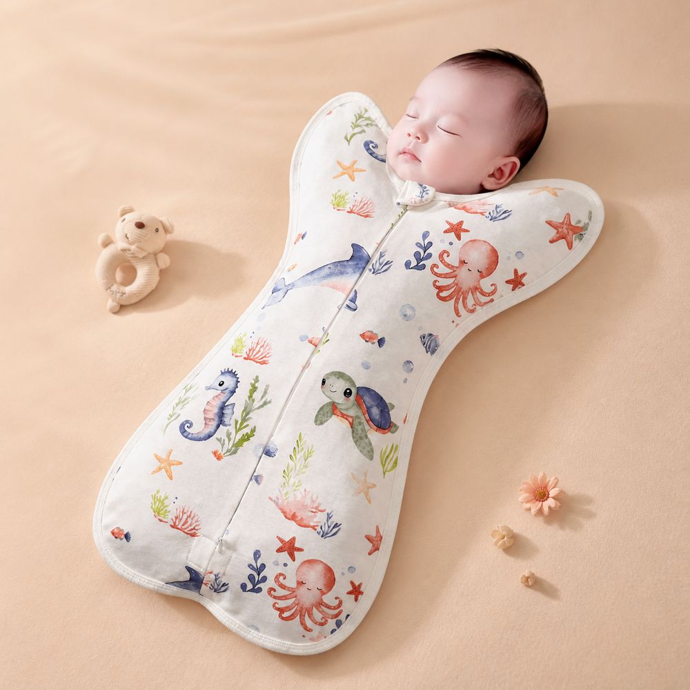 Bawełniany otulacz dla niemowl – Baby Sleep Sack recenzja i cena